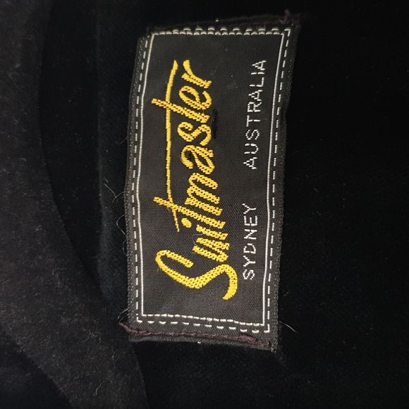Vintage Suitmaster black wool jacket with velvet trim - Picture 5 of 16